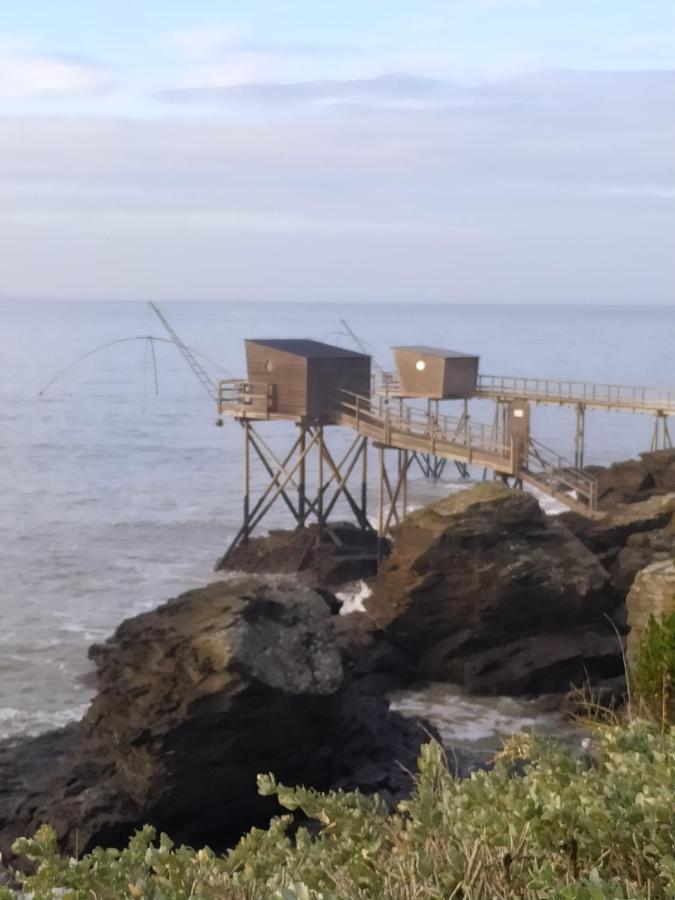 Hotel Particulier Le Rocher Des Marais "Proximite Plage & Vue Mer Pour Certains Hebergements" Pornic Exteriör bild