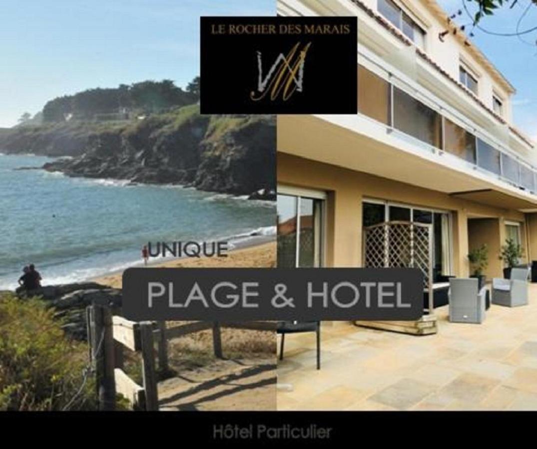 Hotel Particulier Le Rocher Des Marais "Proximite Plage & Vue Mer Pour Certains Hebergements" Pornic Exteriör bild