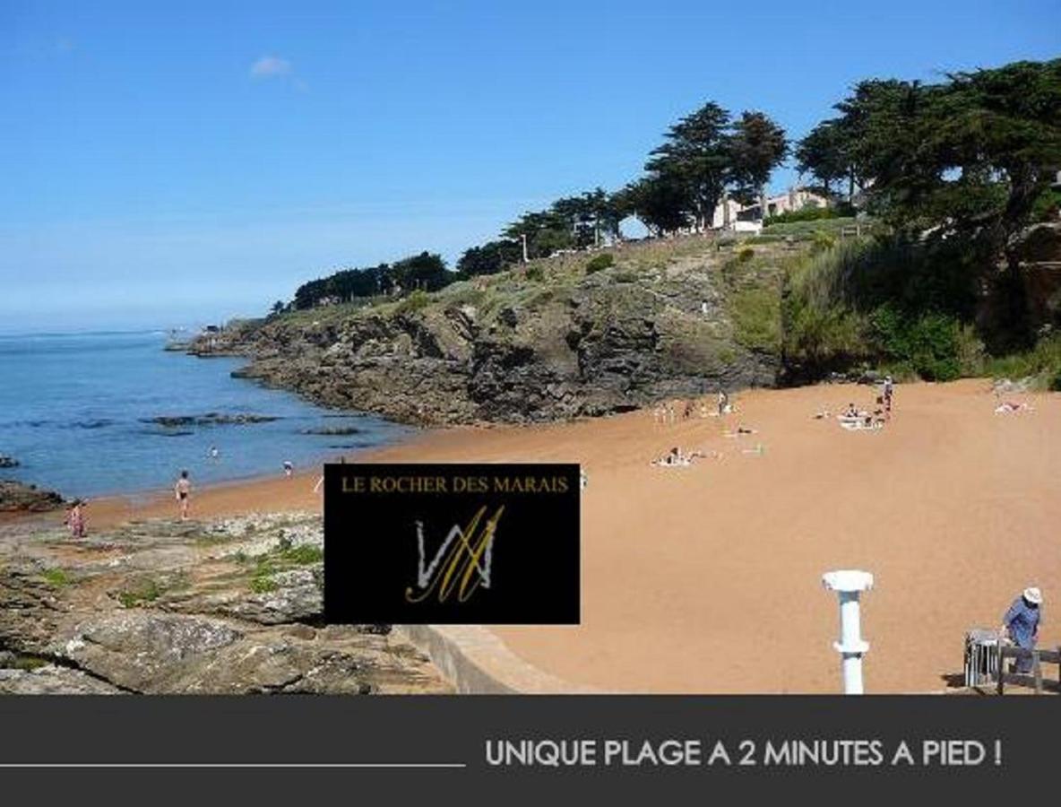 Hotel Particulier Le Rocher Des Marais "Proximite Plage & Vue Mer Pour Certains Hebergements" Pornic Exteriör bild